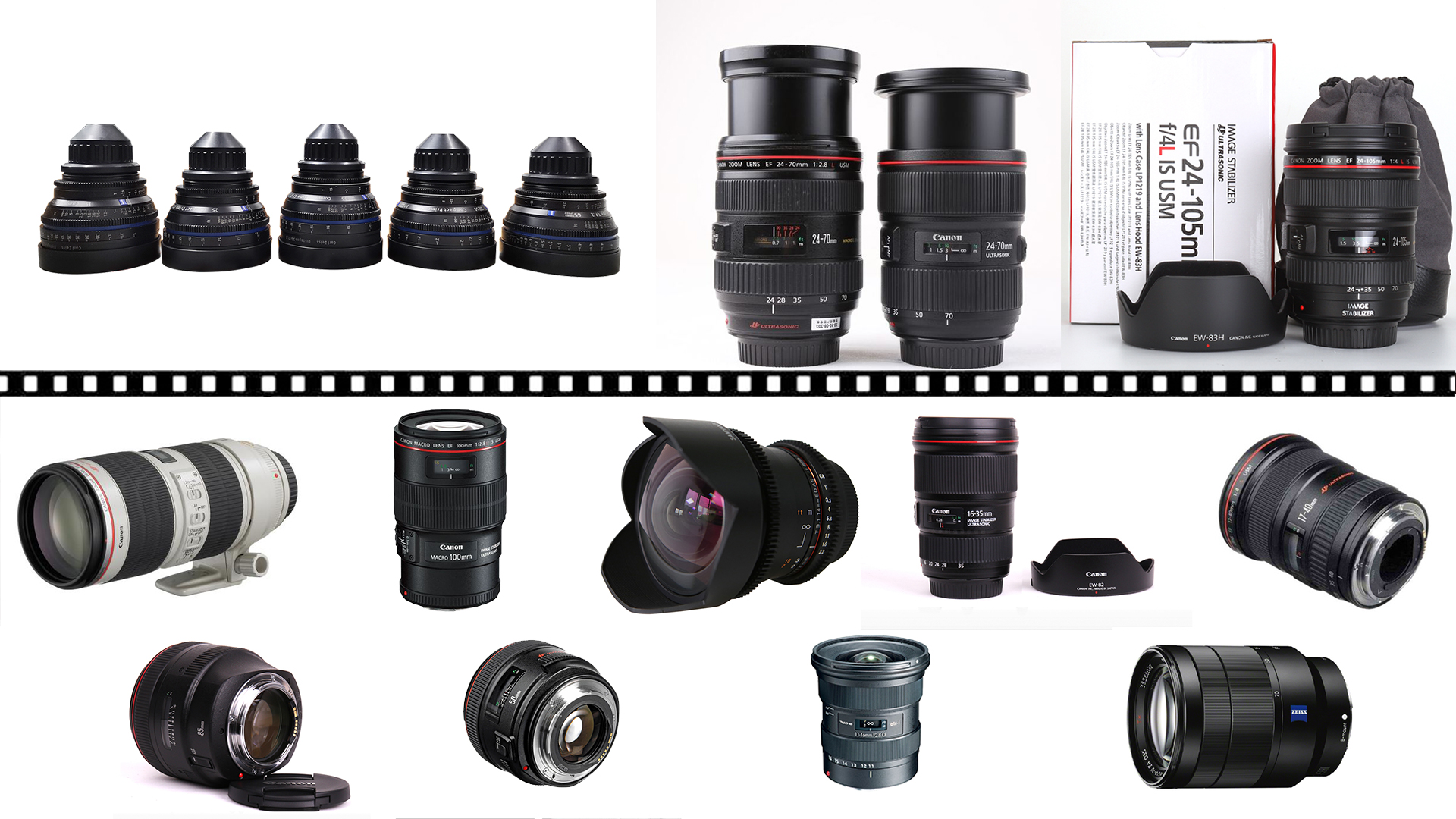 济南出租摄像机单反稳定器灯光轨道小蜜蜂无线图传跟焦监视器