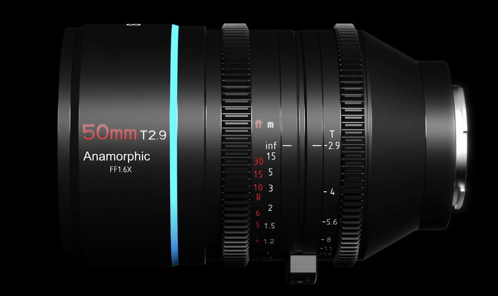 思锐 50mm T2.9 1.6x 全画幅变形镜头