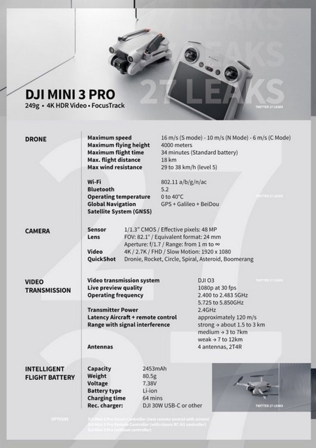 DJI Mini 3 Pro 5月10日发布，开箱视频保守视山西太原品牌策划
