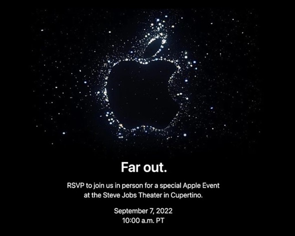 Apple 确认将于 9 月 7 日举行“Far out”产品发布会太原网站制造