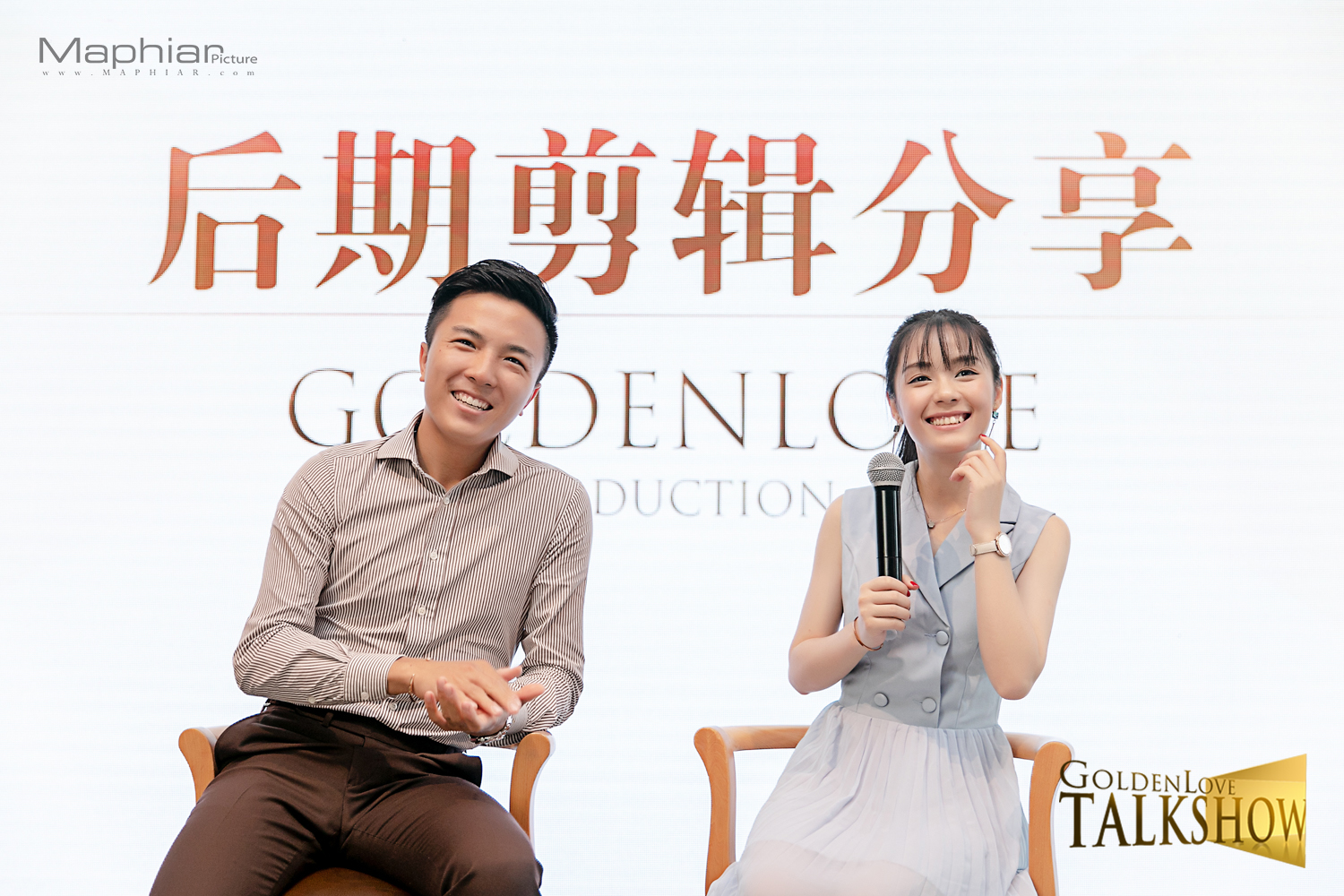 goldenlove创始人 张永盛和团队剪辑师