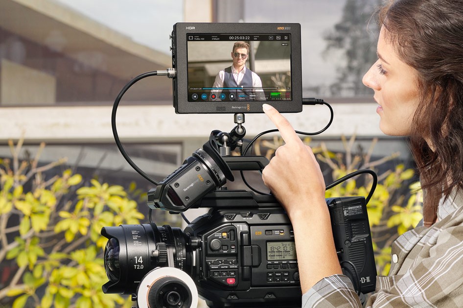 bmd小监videoassist12ghdr带有录制功能的监视器