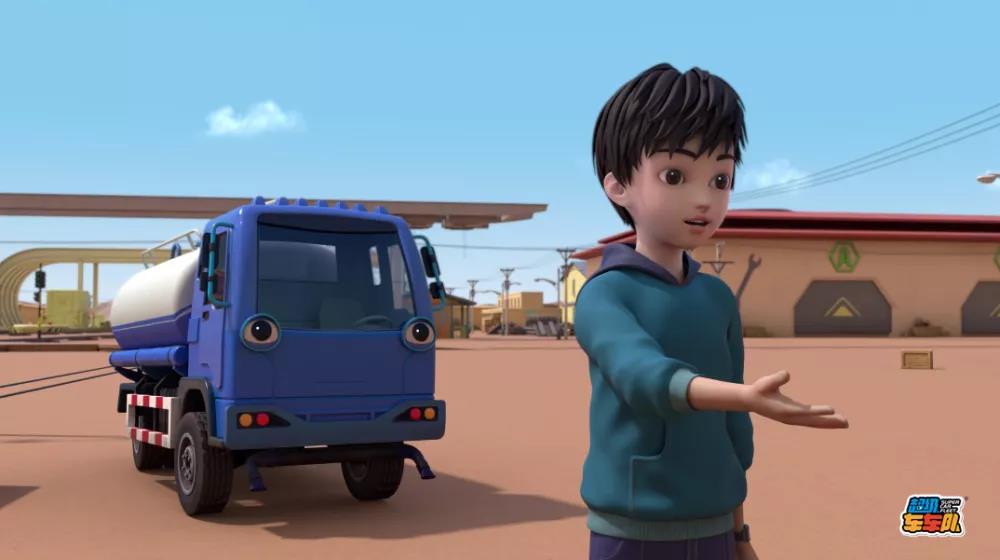 渲云助力3d动画剧集飞狗moco超级车车队